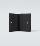 Prada Logo Saffiano leather card case