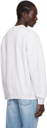 Jacquemus Gray Les Classiques 'Le Sweatshirt Gros Grain' Sweatshirt