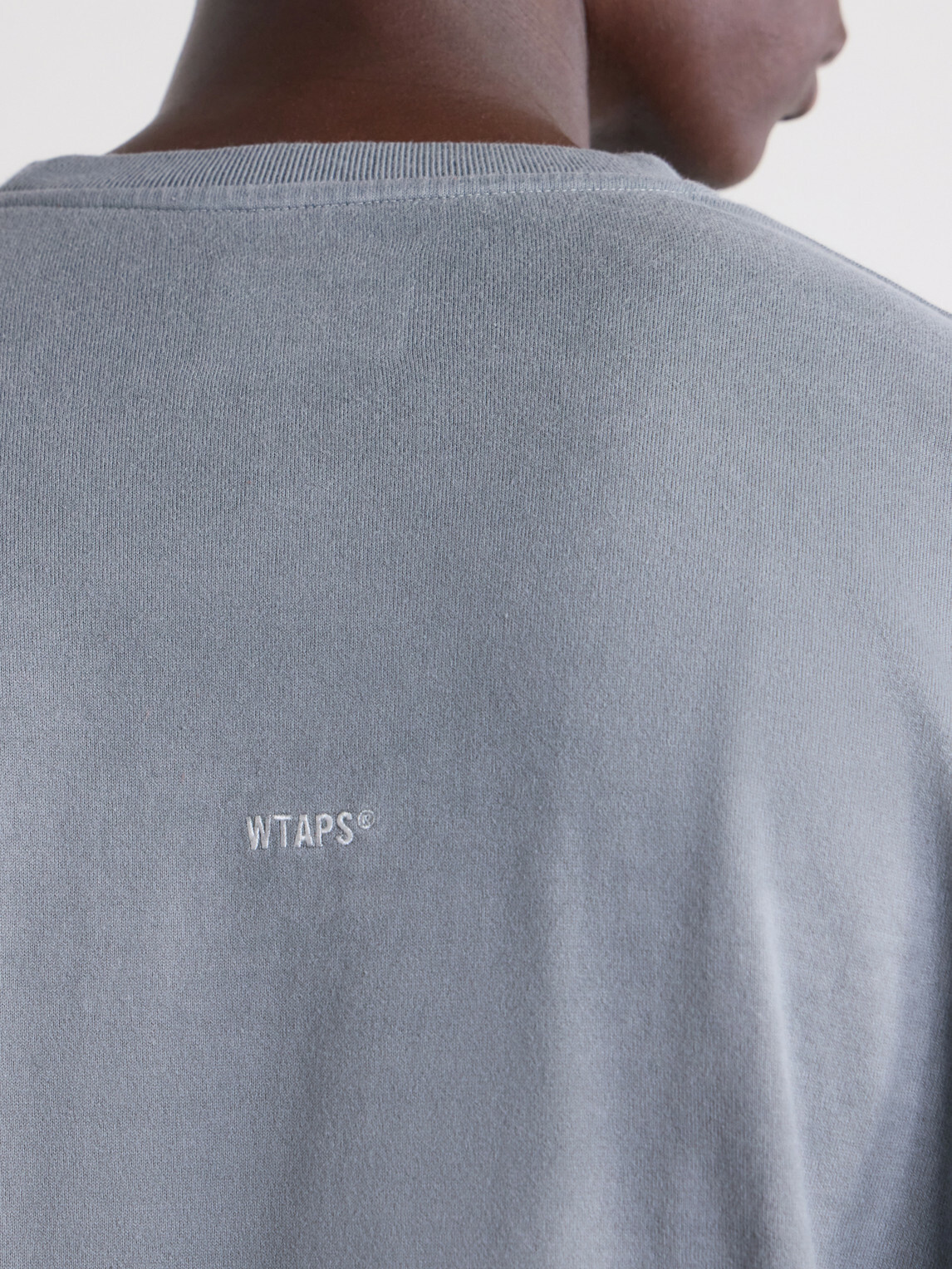 WTAPS - Logo-Appliquéd Cotton-Jersey T-Shirt - Gray