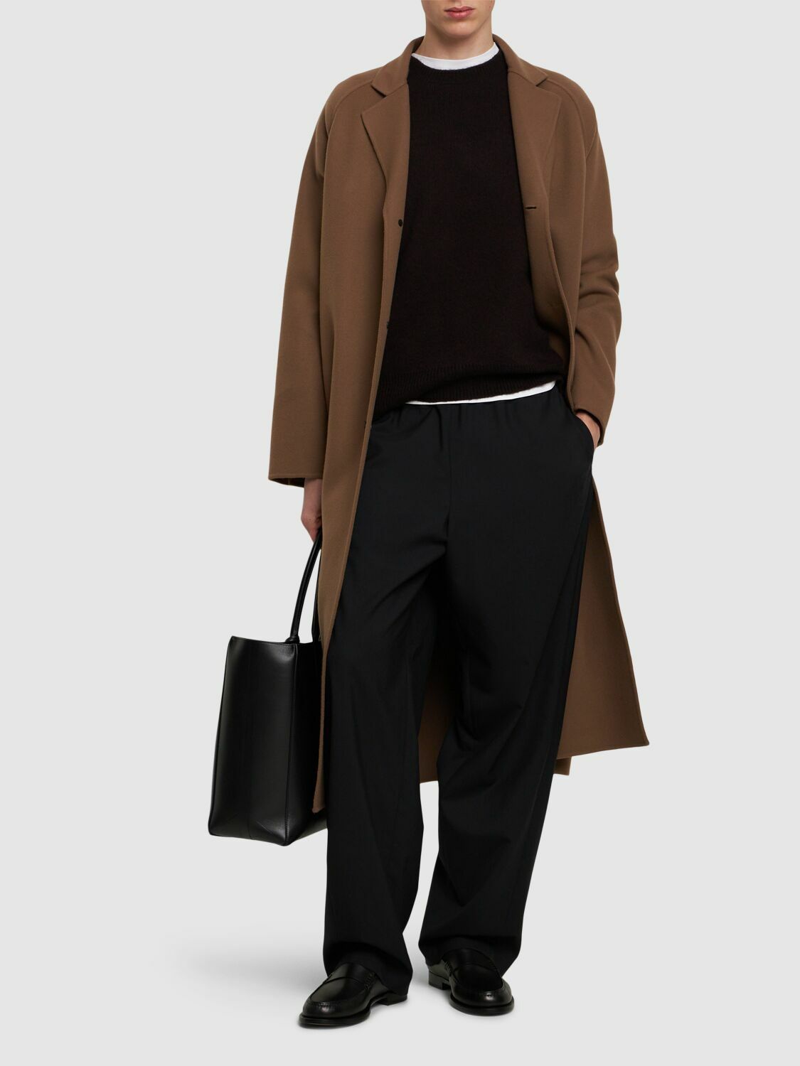 THE ROW Konan Wool Jogger Pants The Row