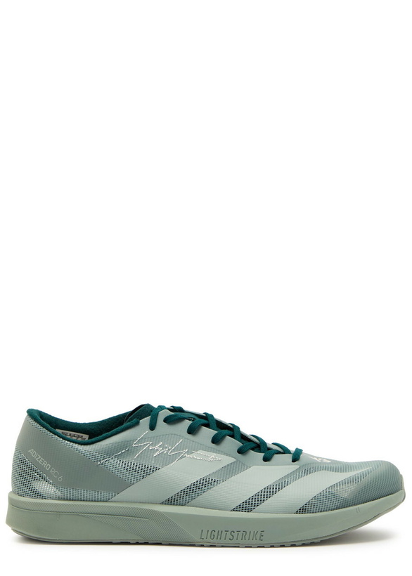 Photo: Y-3 X Adidas Adizero RC6 Mesh Sneakers Blue