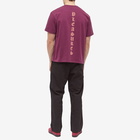 Pleasures Men's Sorrow Heavyweight T-Shirt in Burgundy