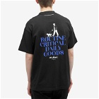 Percival Men's Daily Goods Dog Walk Oversized T-Shirt in Black