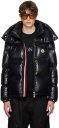 Moncler Black Montbeliard Down Jacket