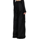 Rick Owens Black Tower Cargobelas Trousers