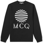 McQ Alexander McQueen Sun Logo Crew Sweat