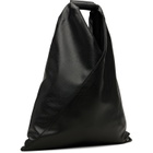 MM6 Maison Margiela Black Small Triangle Tote
