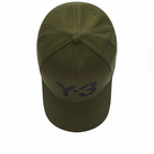 Y-3 Men's Logo Cap in Night Cargo