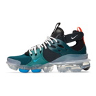 Nike Black and Blue D/MS/X Air Vapormax DSVM Sneakers