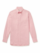 Kingsman - Button-Down Cotton Oxford Shirt - Pink