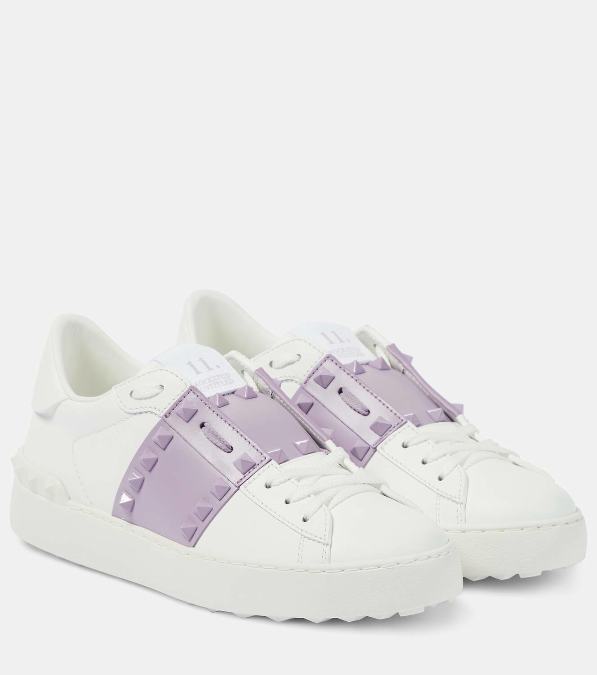 【可愛いグラデーション♪】VALENTINO Garavani Sneakers Valentino Garavani Rockstud Untitled Leather Flatform