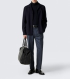 Zegna Wool flannel straight pants