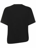 VICTORIA BECKHAM - Twist Front Cotton T-shirt