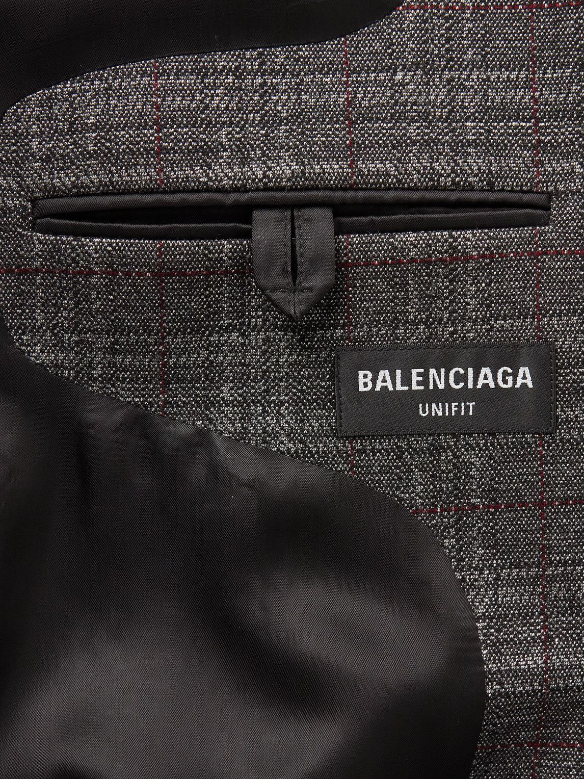 SALVATORE FERRAGAMO - Black & Silver Distressed Oversized Leather