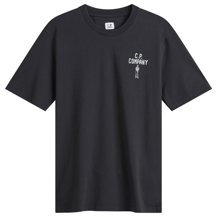 Photo: C.P. Company Men's 30/1 British Sailor T-Shirt in Total Eclipse