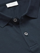 Sunspel - Pima Cotton-Piqué Polo-Shirt - Blue