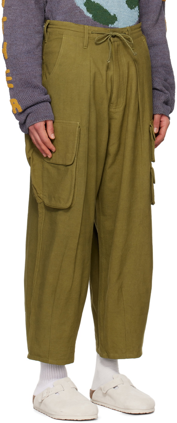 Story mfg. Khaki Forager Cargo Pants Story Mfg.