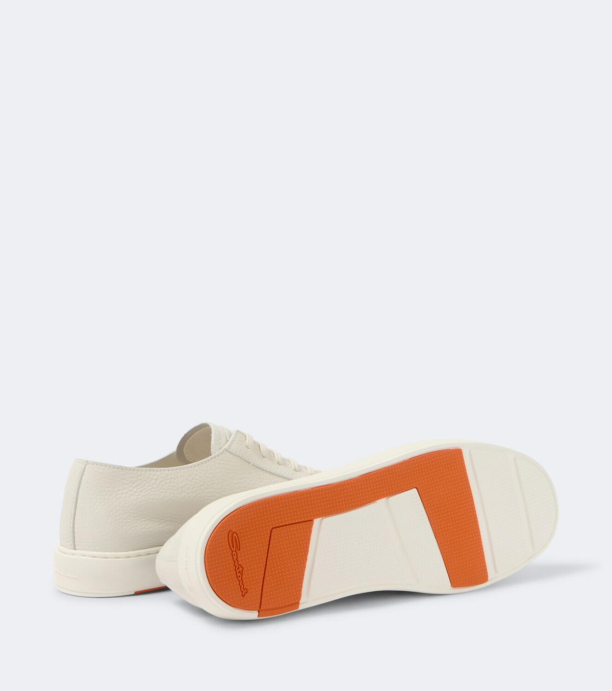 Santoni Leather sneakers