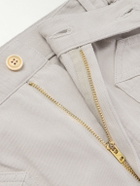Visvim - Carrol Tapered Cotton-Twill Trousers - Neutrals