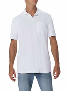 MC2 Saint Barth Man Off-white Technical Piquet Polo Shirt Camber