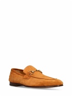 GUCCI - Gg Suede Leather Loafers