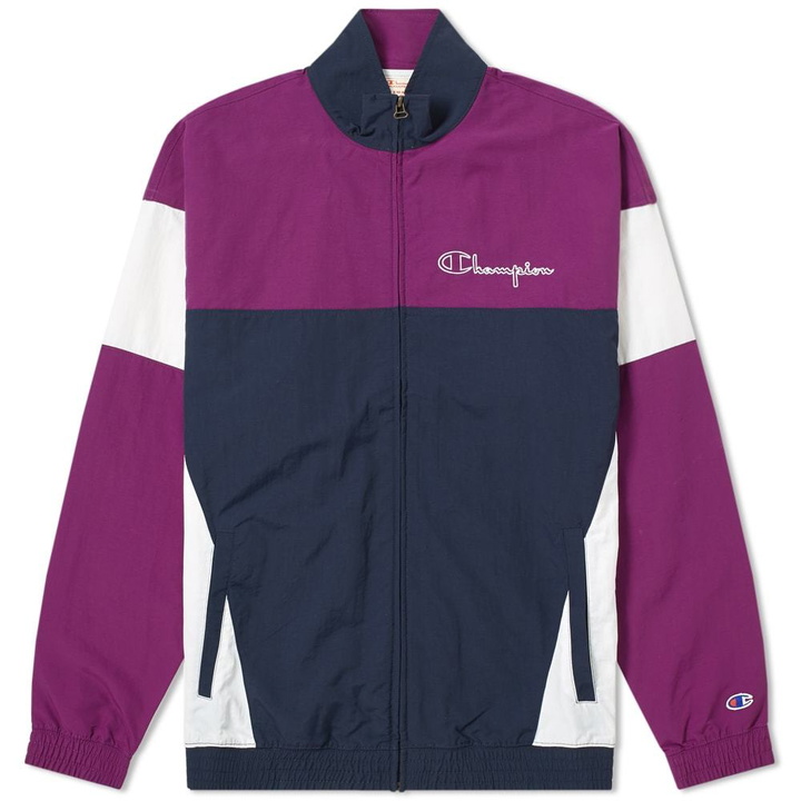 Photo: Champion Reverse Weave Corporate Colour Block Track Top