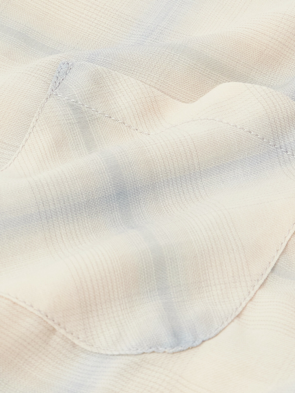 Remi Relief - Viera Checked Wool-Blend Flannel Shirt - White