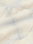Remi Relief - Viera Checked Wool-Blend Flannel Shirt - White