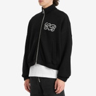 Cole Buxton Men's Knitted Track Jacket in Black
