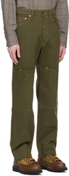 CARSON WACH Green 'The Original 333' Jeans
