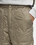 Taion Military Down Pants Brown Casual Pants
