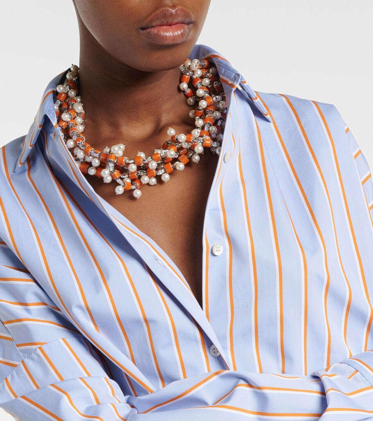 Dries Van Noten Embellished beaded necklace