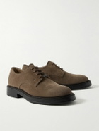 Tod's - Suede Derby Shoes - Green