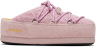 Guest in Residence Pink Moon Boot Edition EVX Knit Mule Loafers