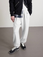 CELINE - Cotton-Jersey Sweatpants - Gray