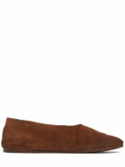 MARSELL Coltellaccio Suede Flat Ballerinas