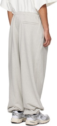 Hed Mayner Gray French Terry Sweatpants