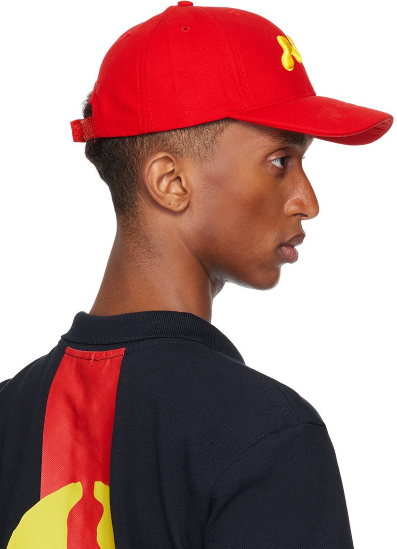 Mowalola Red 'Chi' Cap Mowalola