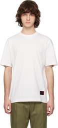Hugo White Gradient-Logo T-shirt