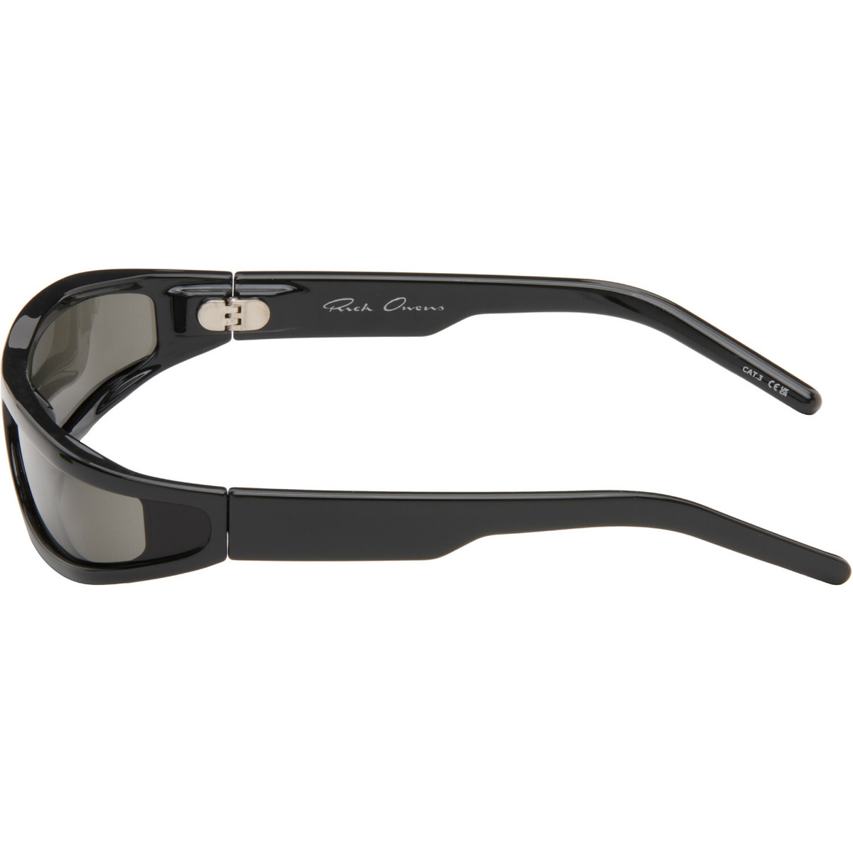 Rick Owens Black Tower Fog Sunglasses