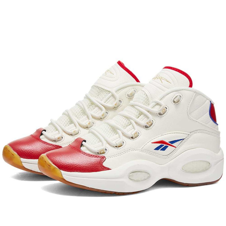 Photo: Reebok Question Mid Red Toe