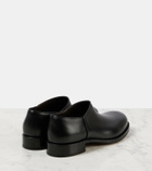 The Row Nobilis leather Derby shoes