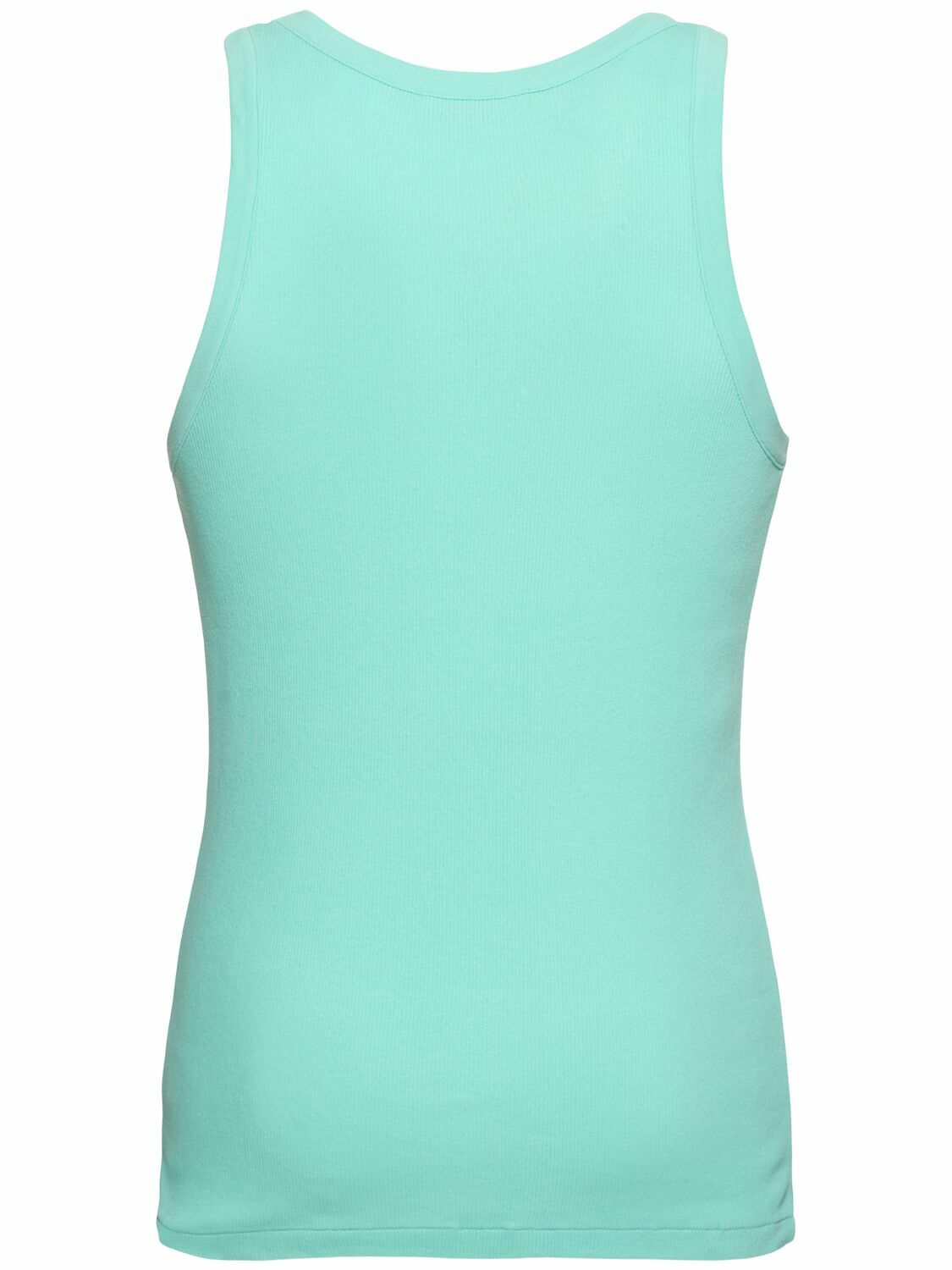 AURALEE Organic Cotton Soft Rib Tank Top Auralee