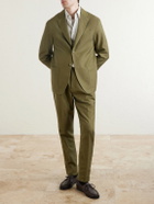 Officine Générale - Michel Lyocell, Linen and Cotton-Blend Jacket - Green