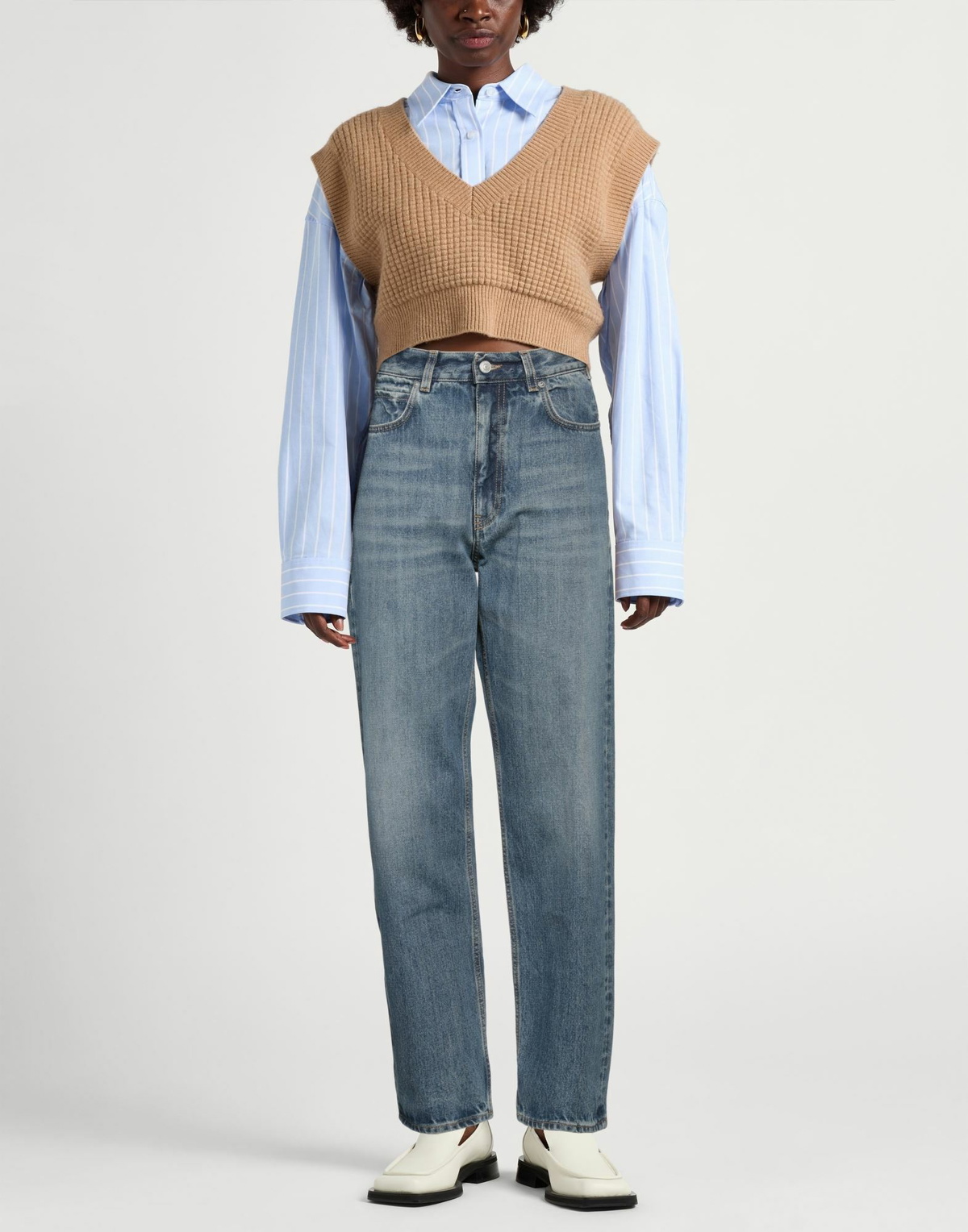 Fortela Womens Jeans in Blue