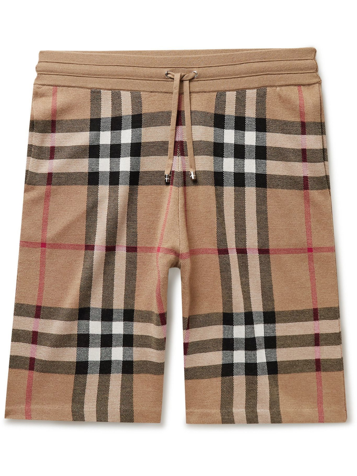 Burberry shorts clearance brown