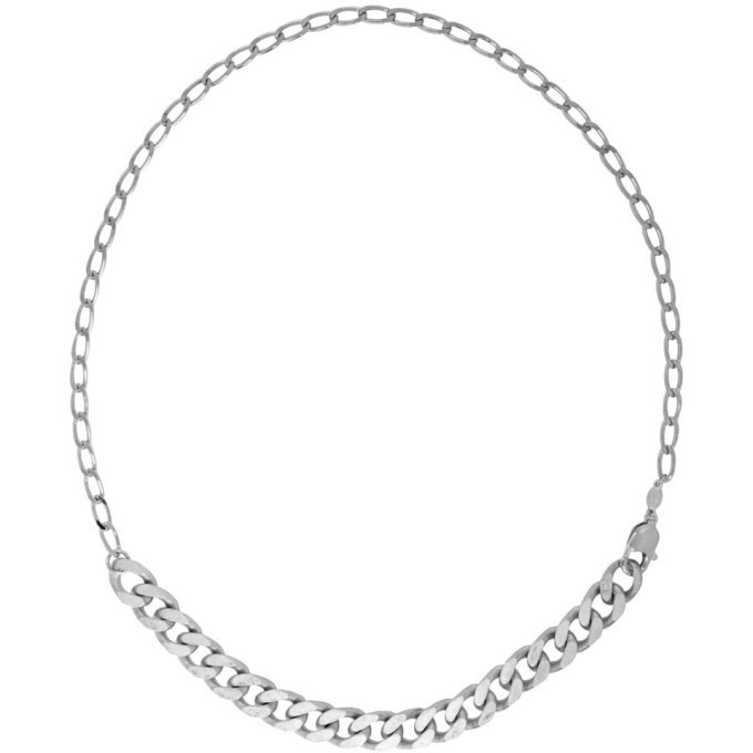 Photo: Maison Margiela Silver Chain Necklace