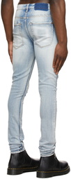 Ksubi Blue Van Winkle 1999 City High Jeans