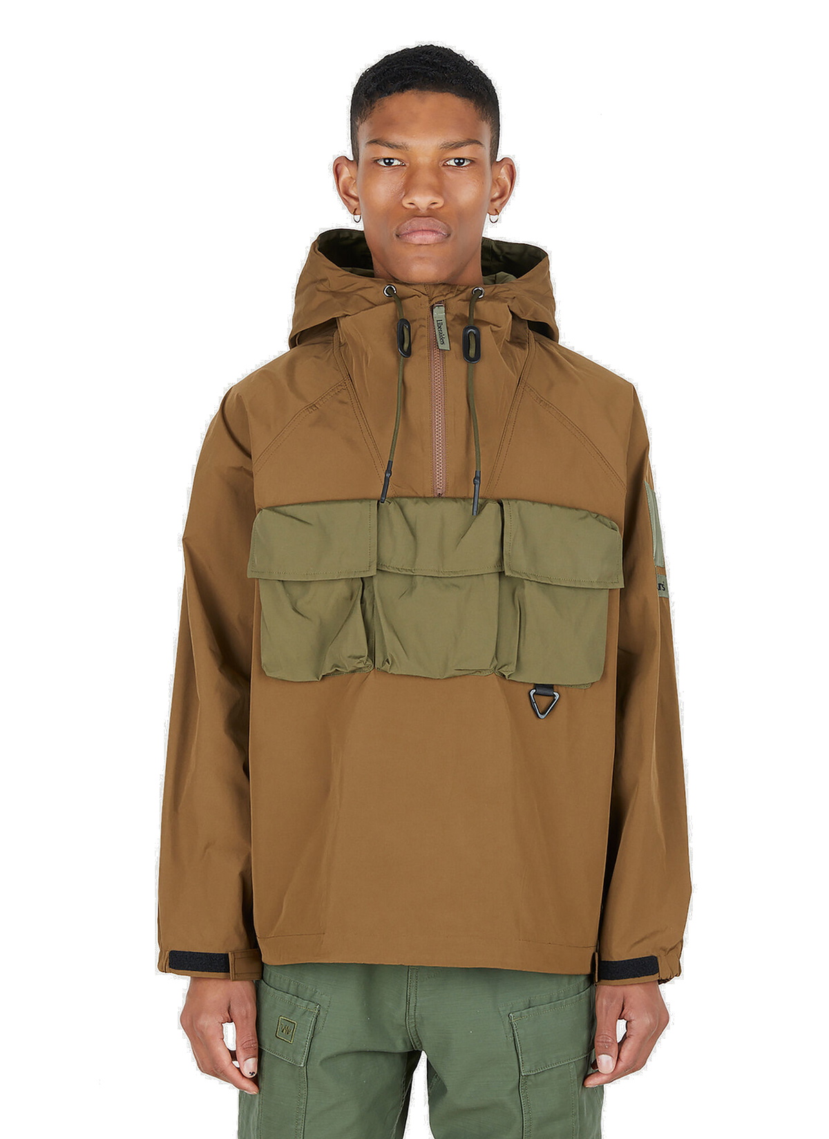 Wind Shell Jacket in Brown Liberaiders