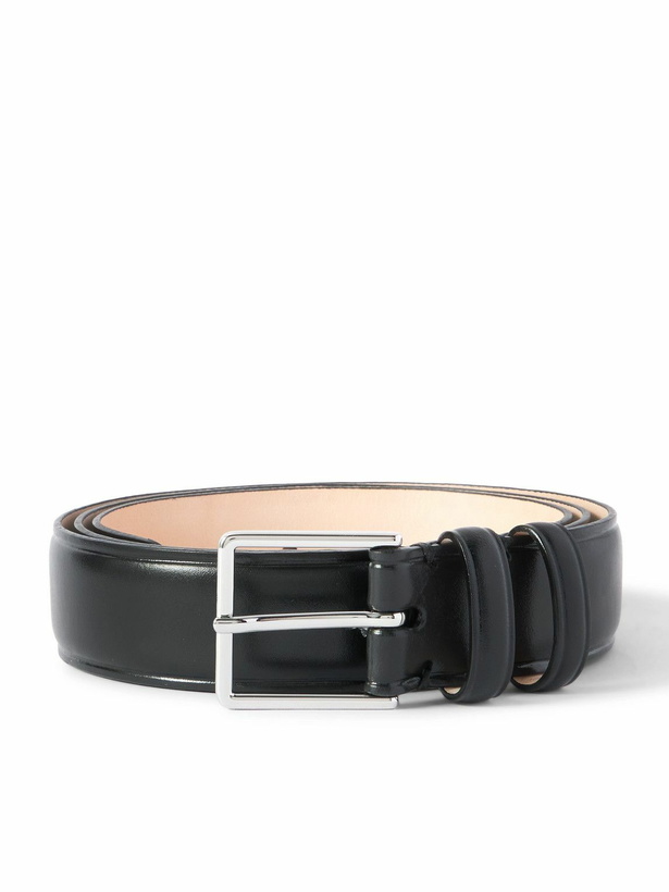 Photo: Paul Smith - 3cm Glossed-Leather Belt - Black